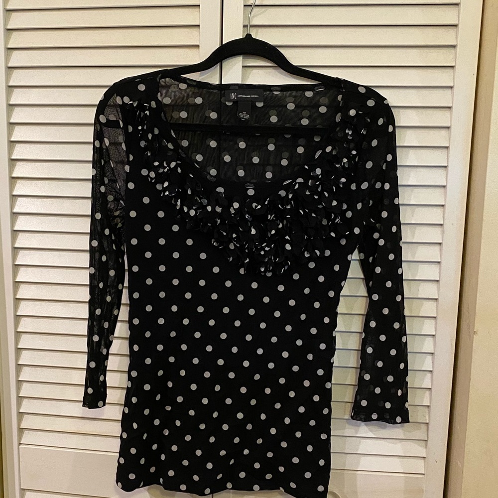 INC International Concepts long sleeve blouse